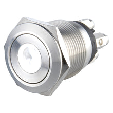 Load image into Gallery viewer, 19mm Micro-trip Illuminated Anti Vandal Switch - 1NO Momentary - Screw Terminal