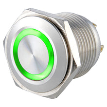 Load image into Gallery viewer, Ls16(16MM)  2A48VDC 1NO Ring Illuminated Anti Vandal Switch - Pin Terminal(2.8x0.5mm)