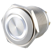 Load image into Gallery viewer, Ls16(16MM)  2A48VDC 1NO Ring Illuminated Anti Vandal Switch - Pin Terminal(2.8x0.5mm)