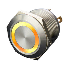 Load image into Gallery viewer, Ls19(19mm) Economy Type Stainless Steel Anti Vandal Switches - Pin Terminal(2.8x0.5mm)