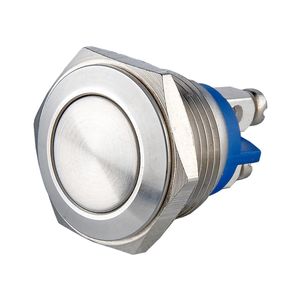 V16(16mm) Stainless Steel Anti Vandal Switch - 1NO Momentary