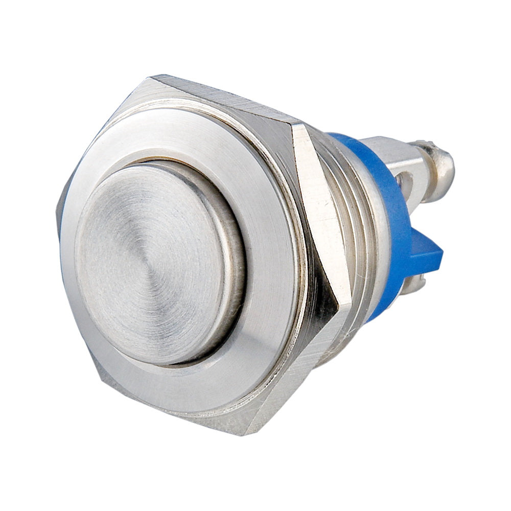 V16(16mm) Stainless Steel Anti Vandal Switch - 1NO Momentary